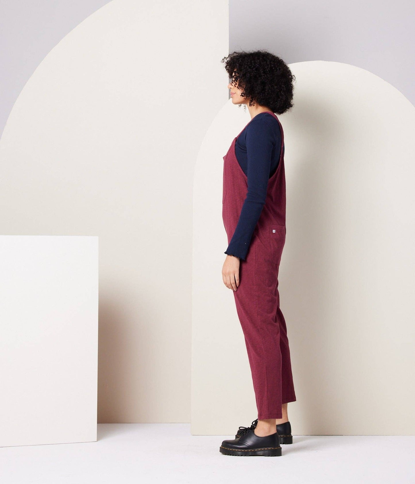 Rhythm Adjustable Overall: Retro Floral / M