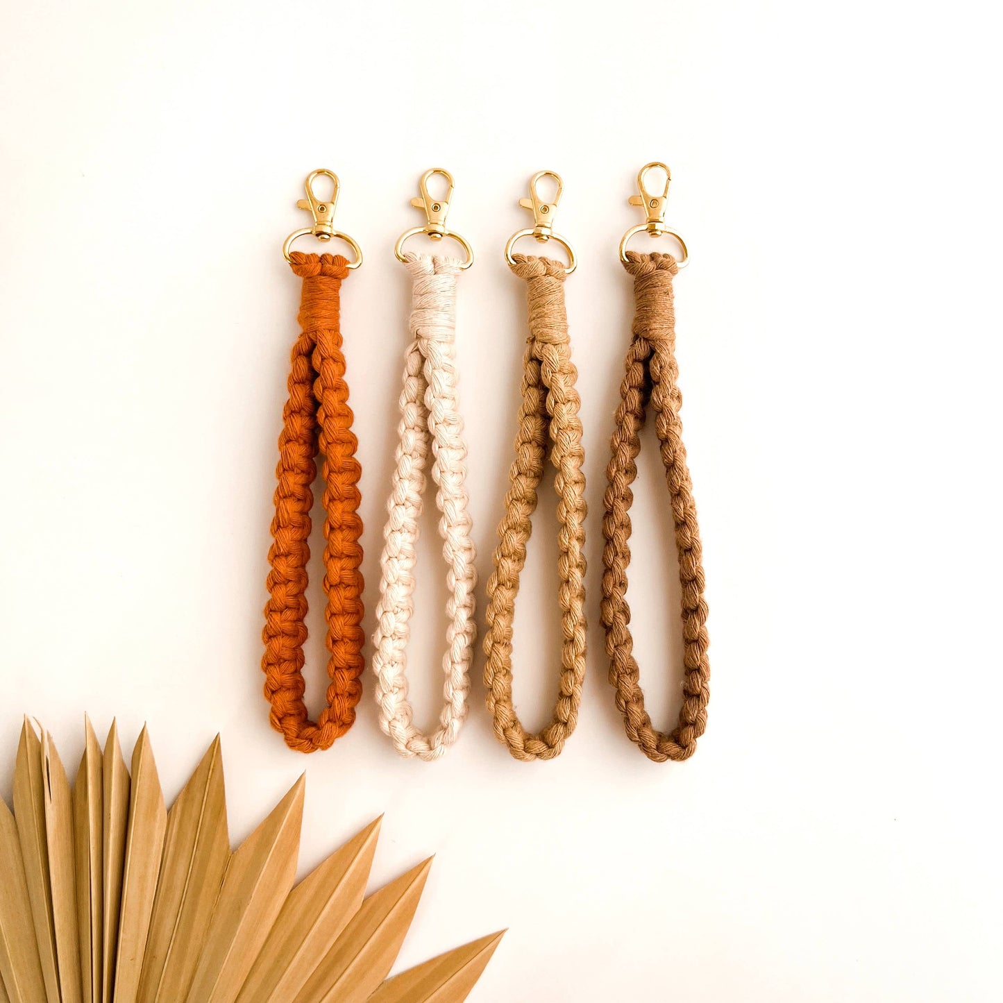 Meraki Macrame Keychain Wristlet | Boho Car Accessories