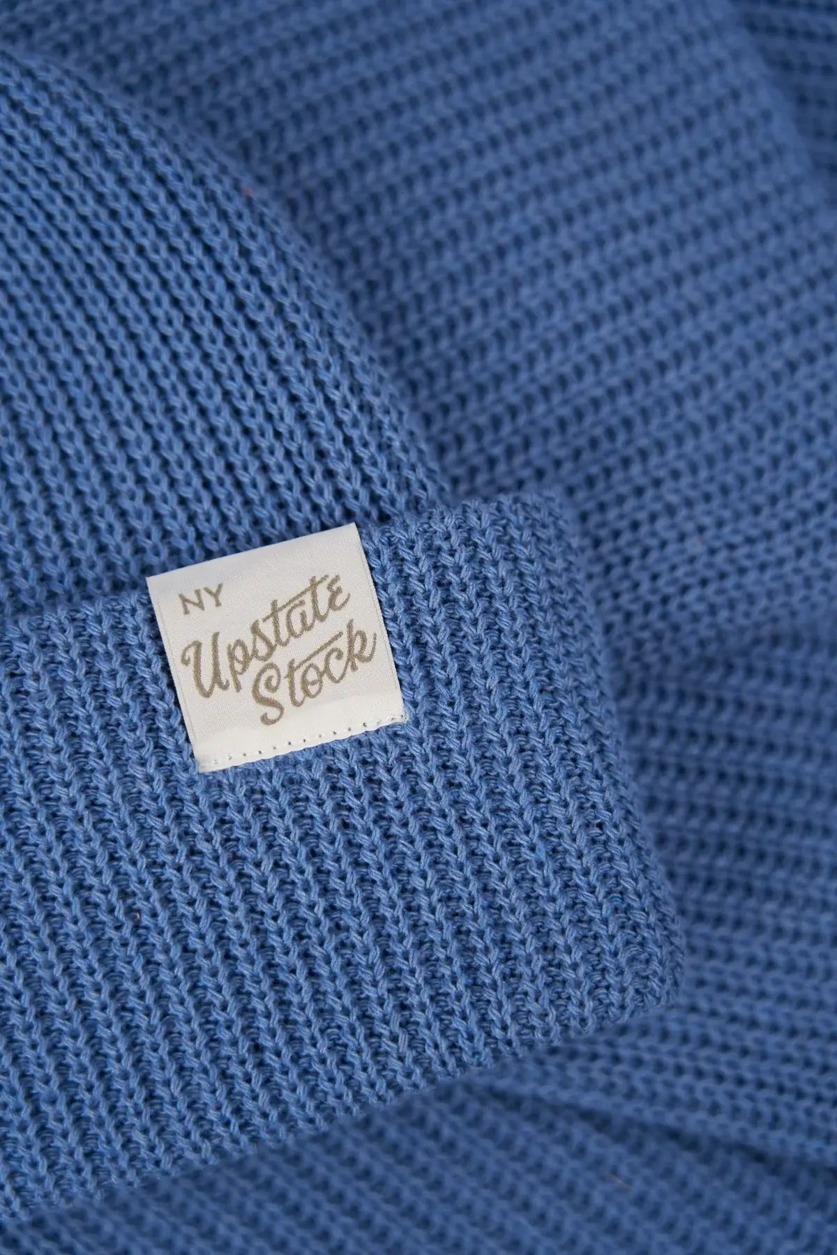 Upstate Stock Cerulean Upcycled Cotton Watchcap