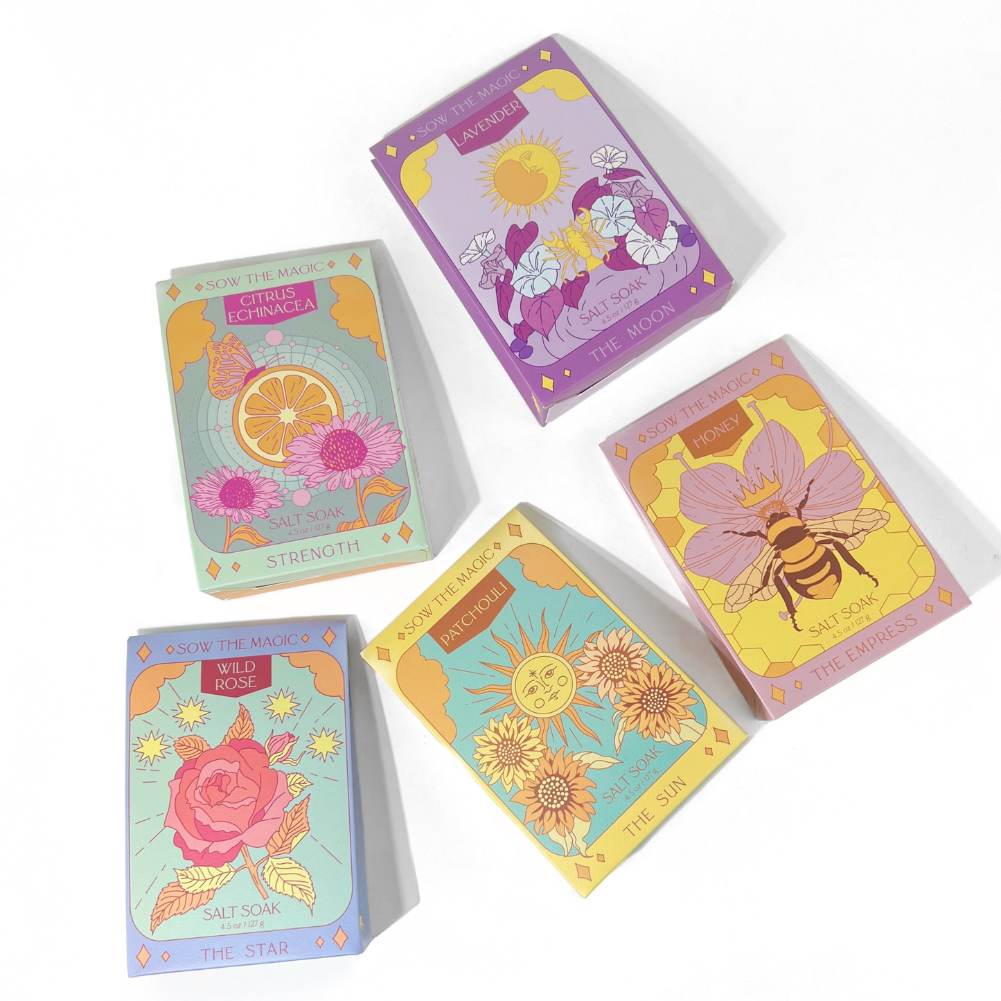 Sow the Magic - The Empress Bee Salt Soak in Honey