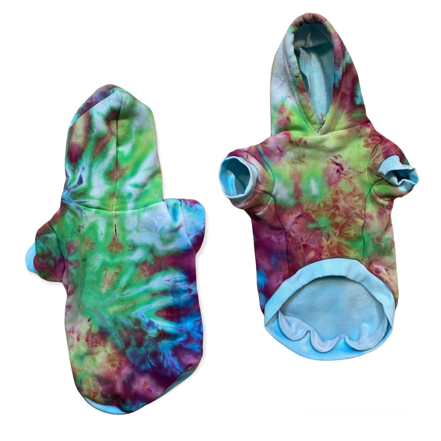 Made By Keeper Ice Dye Pet Hoodies