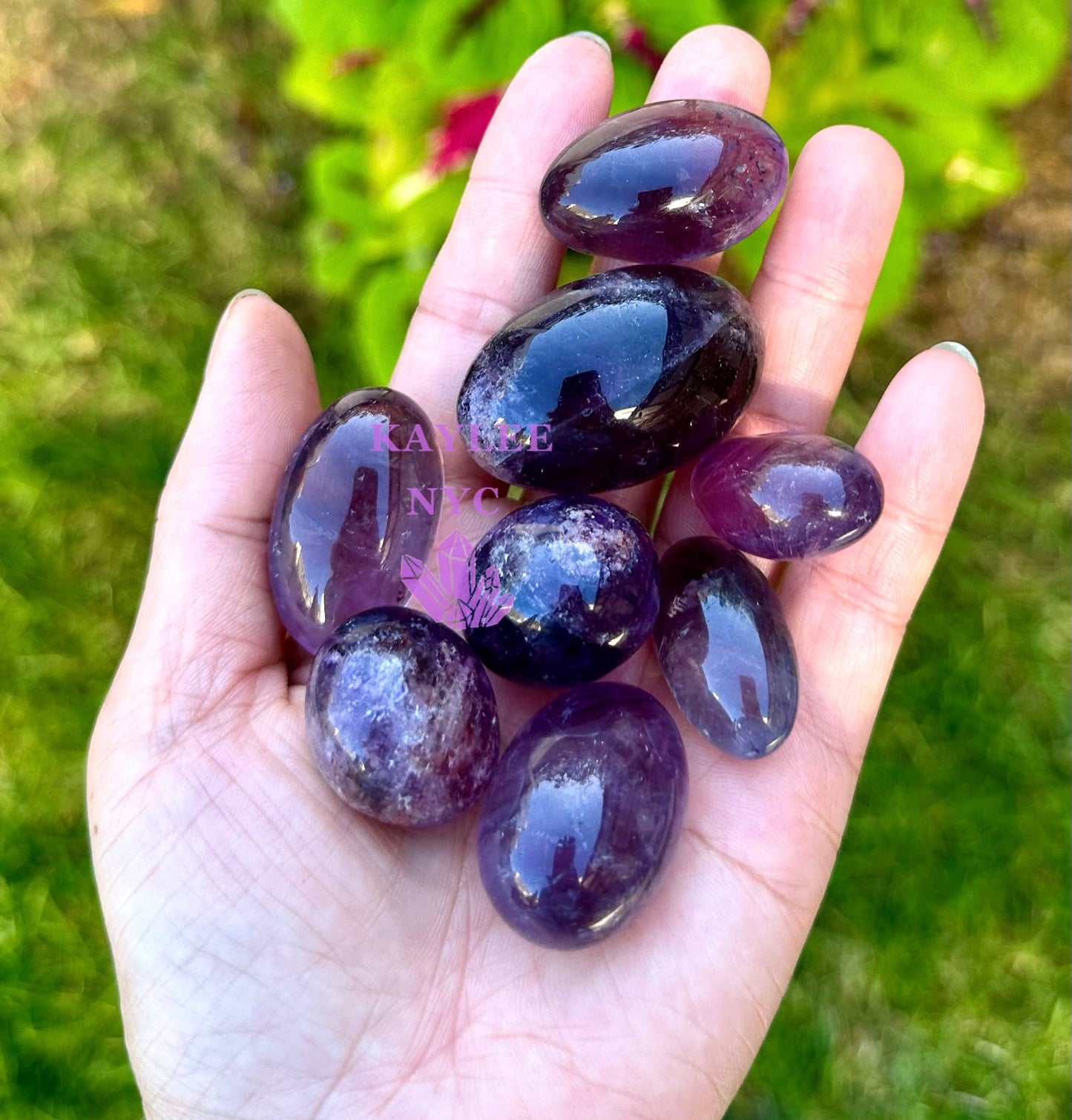 Natural Amethyst Tumble Healing Energy