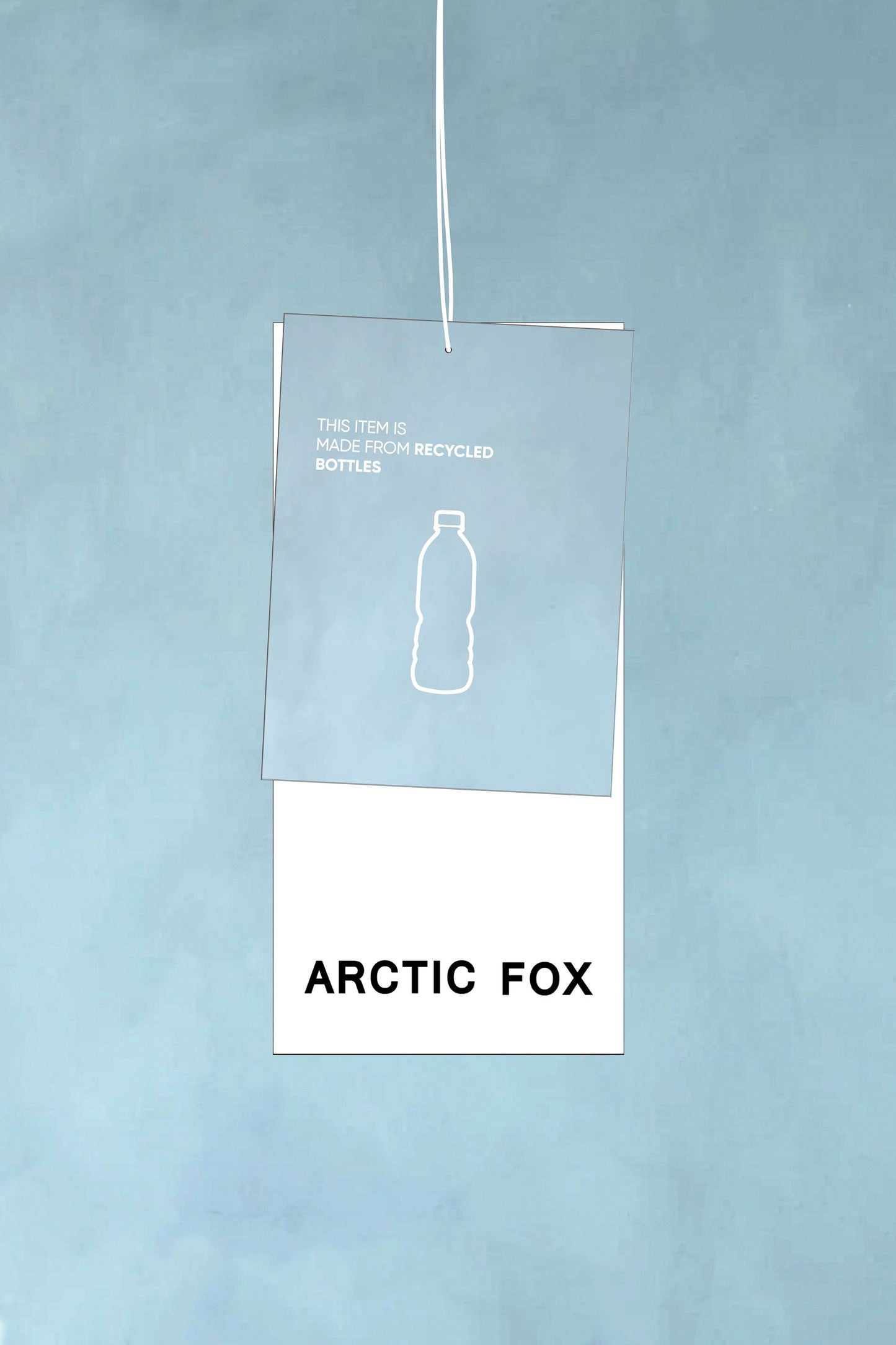 Arctic Fox The Reykjavik Scarf - 100% Recycled - Blue Check - AW24