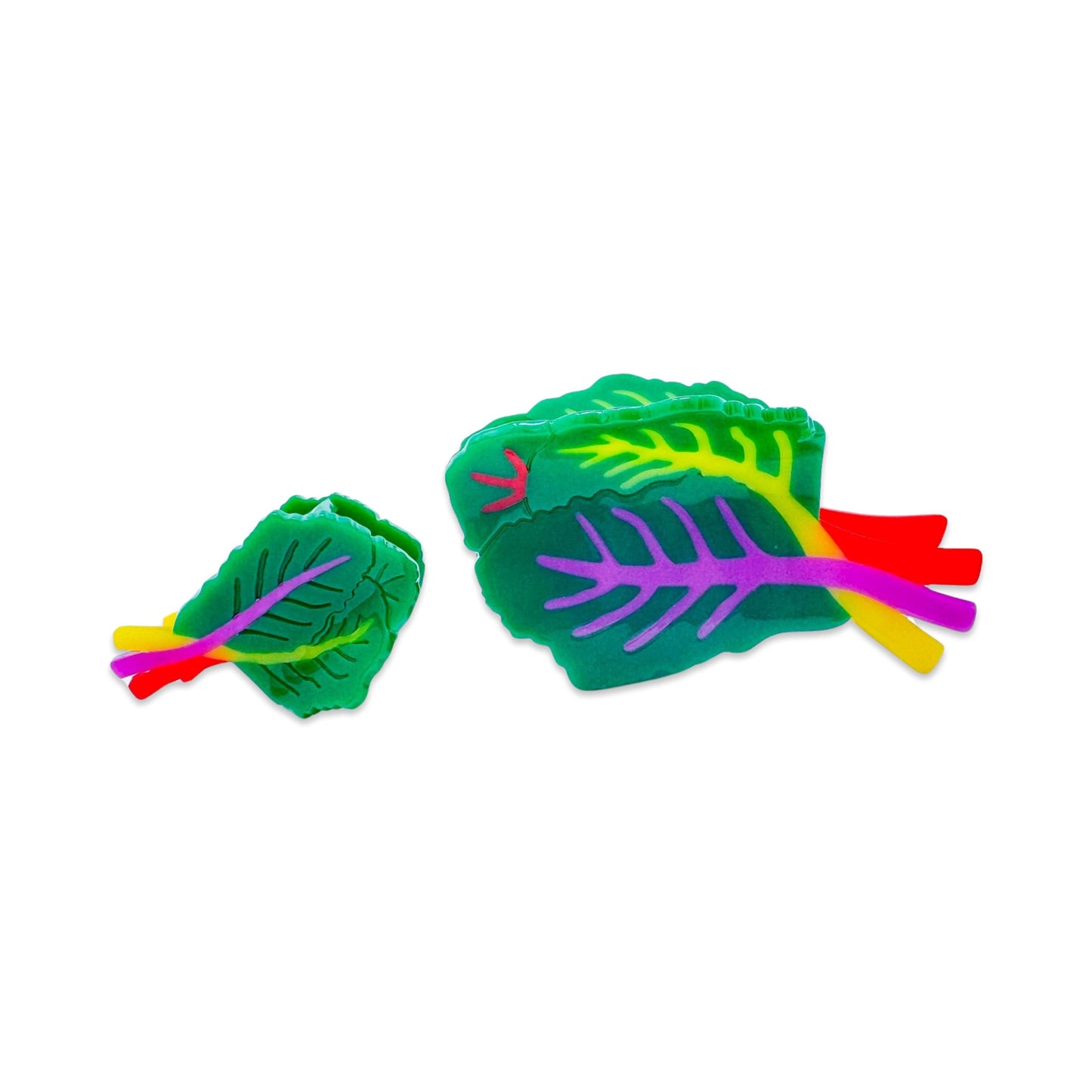 Jenny Lemons - Mini Rainbow Chard Hair Claw