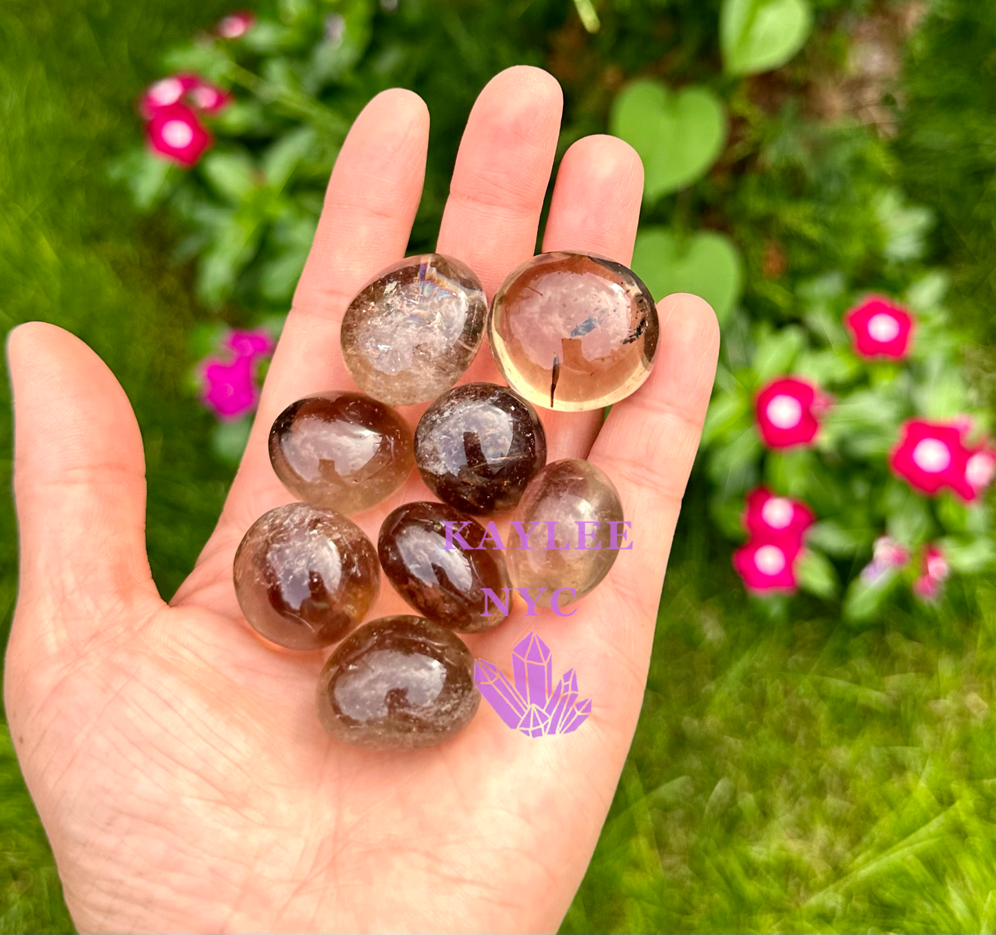 Natural Smoky Quartz Tumble Healing Energy
