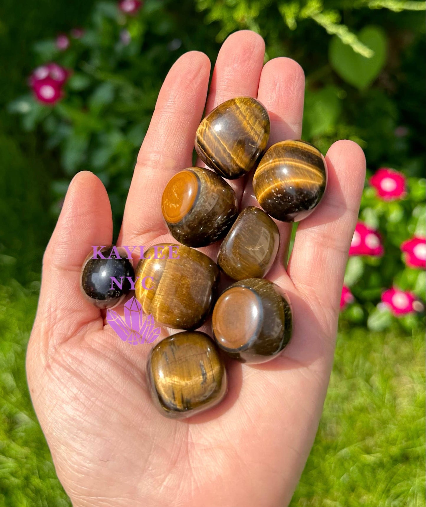 Tiger Eye Tumble Crystal