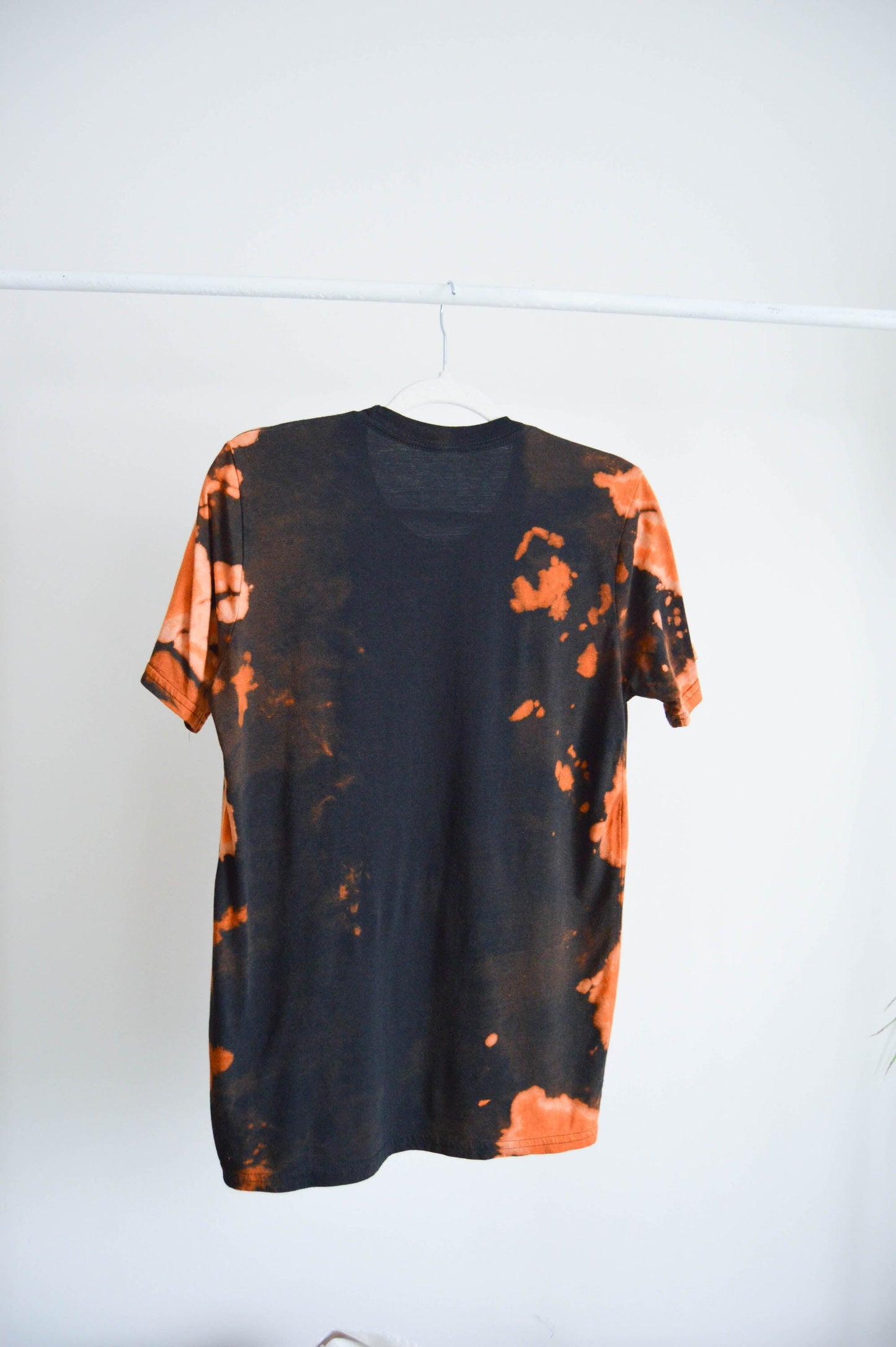 May and Mary Fire Moon REVAMPED Tie Dyed Bamboo Gender Neutral T-Shirt