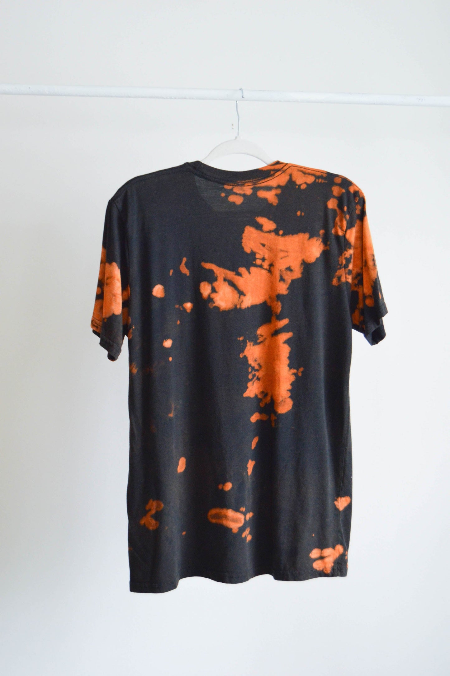 May and Mary Fire Moon REVAMPED Tie Dyed Bamboo Gender Neutral T-Shirt