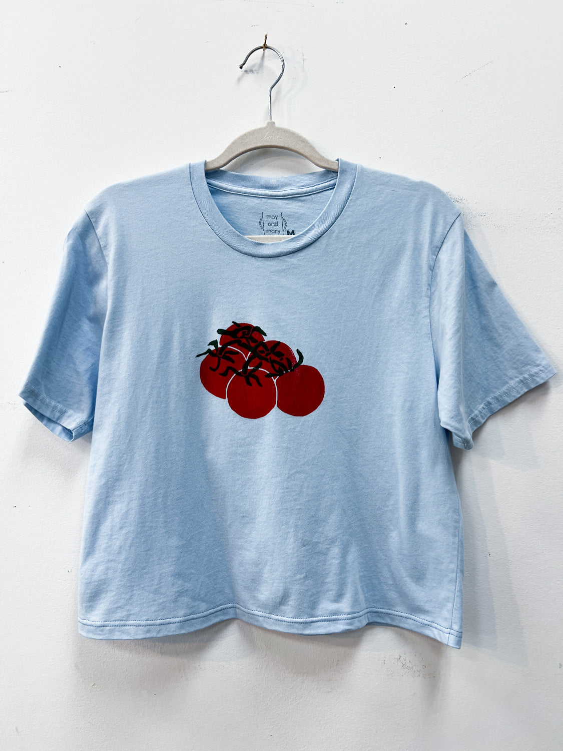May and Mary Tomato Crop Tee - organic cotton