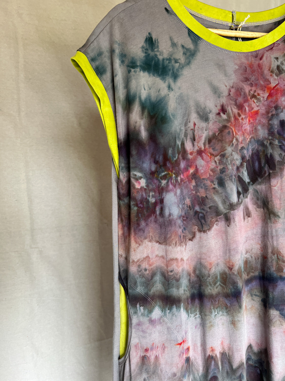 Handmade Dress with Pockets - Hand Dyed New Spring