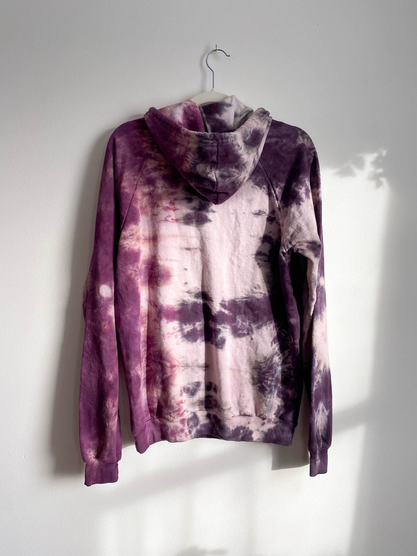 May and Mary Organic Cotton Tie Dye Hoodie with Mushroom Print