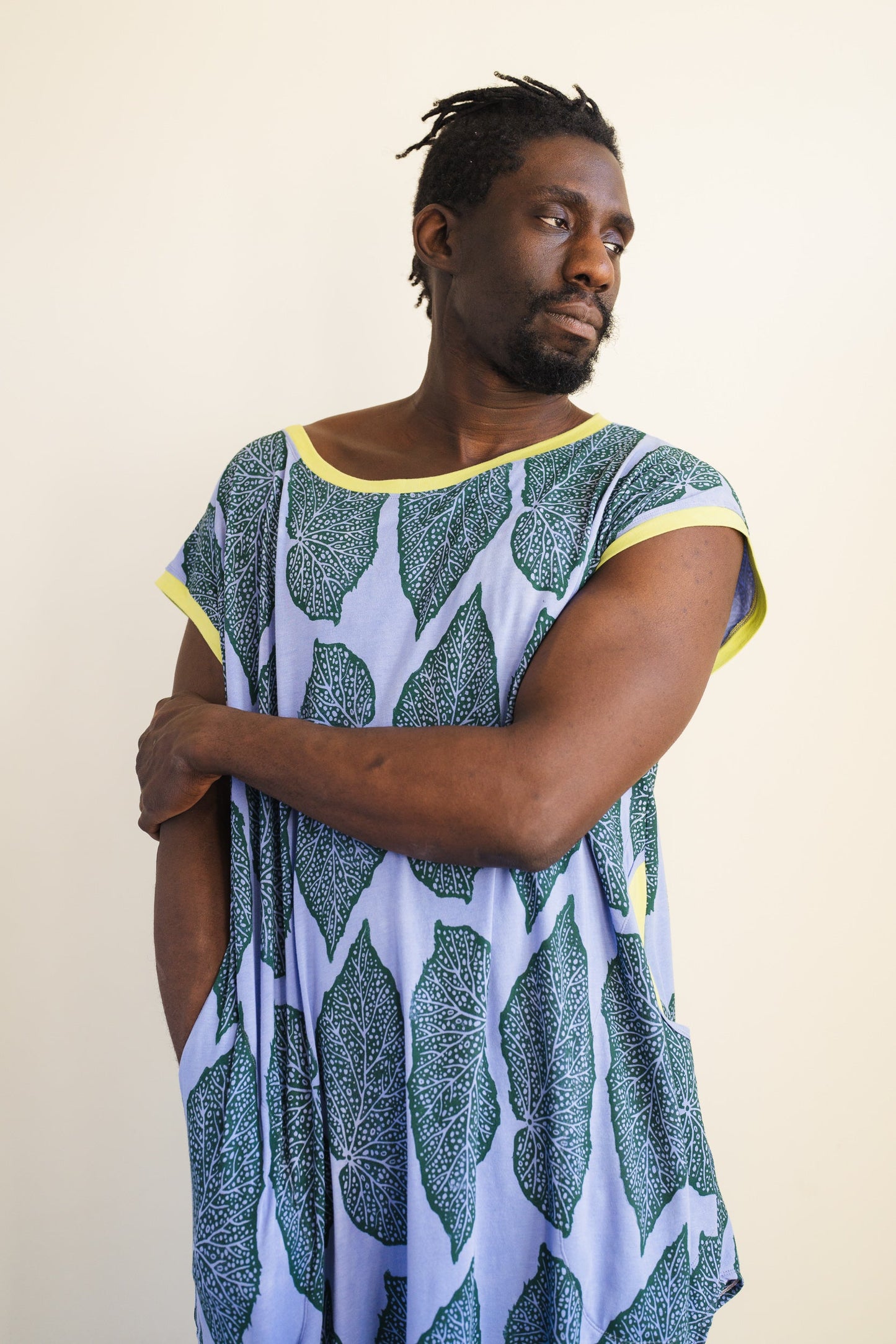 Handmade Dress with Pockets - Hand Dyed New Spring