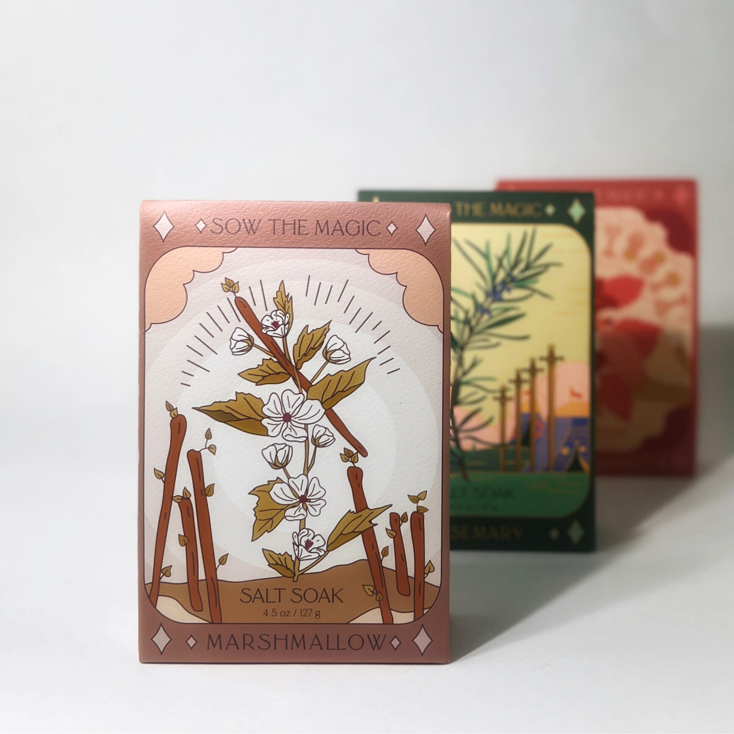 Sow the Magic - Rosemary Tarot Bath Salt Soak