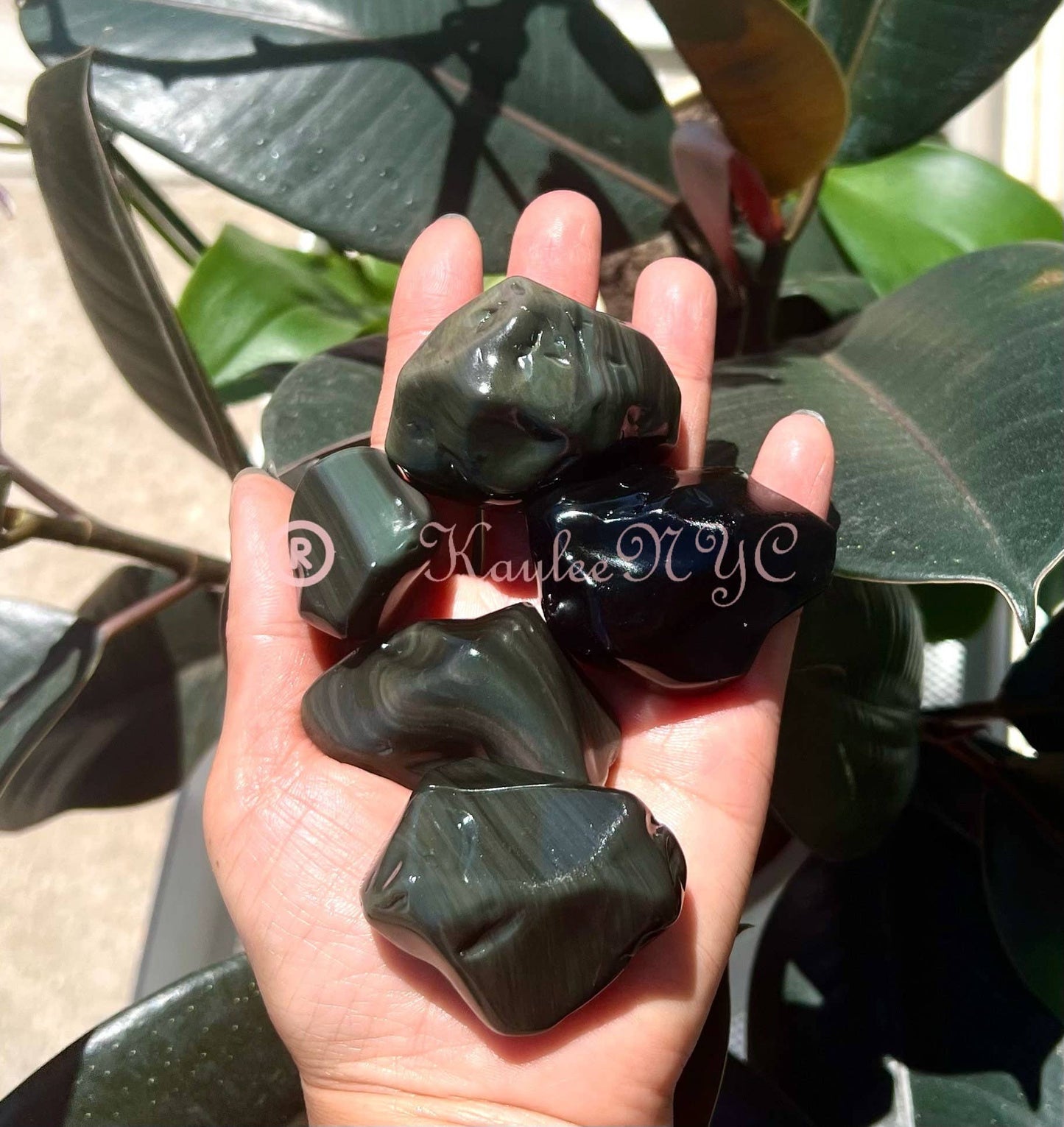 Rainbow Obsidian Tumble Crystal