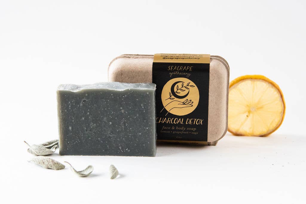 Seagrape Apothecary - Charcoal Detox soap