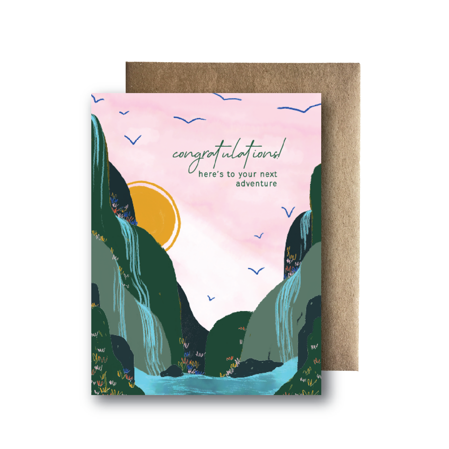 Maija Rebecca Handdrawn Congratulations Next Adventure