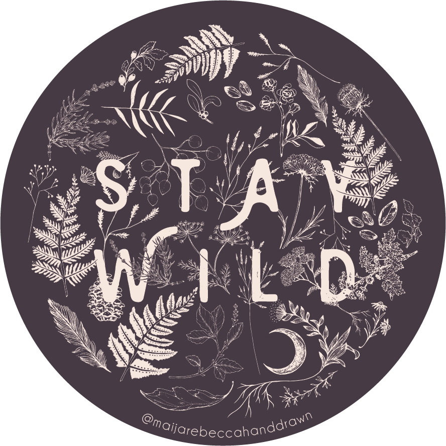 Stay Wild Sticker