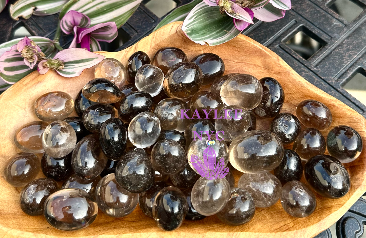 Natural Smoky Quartz Tumble Healing Energy
