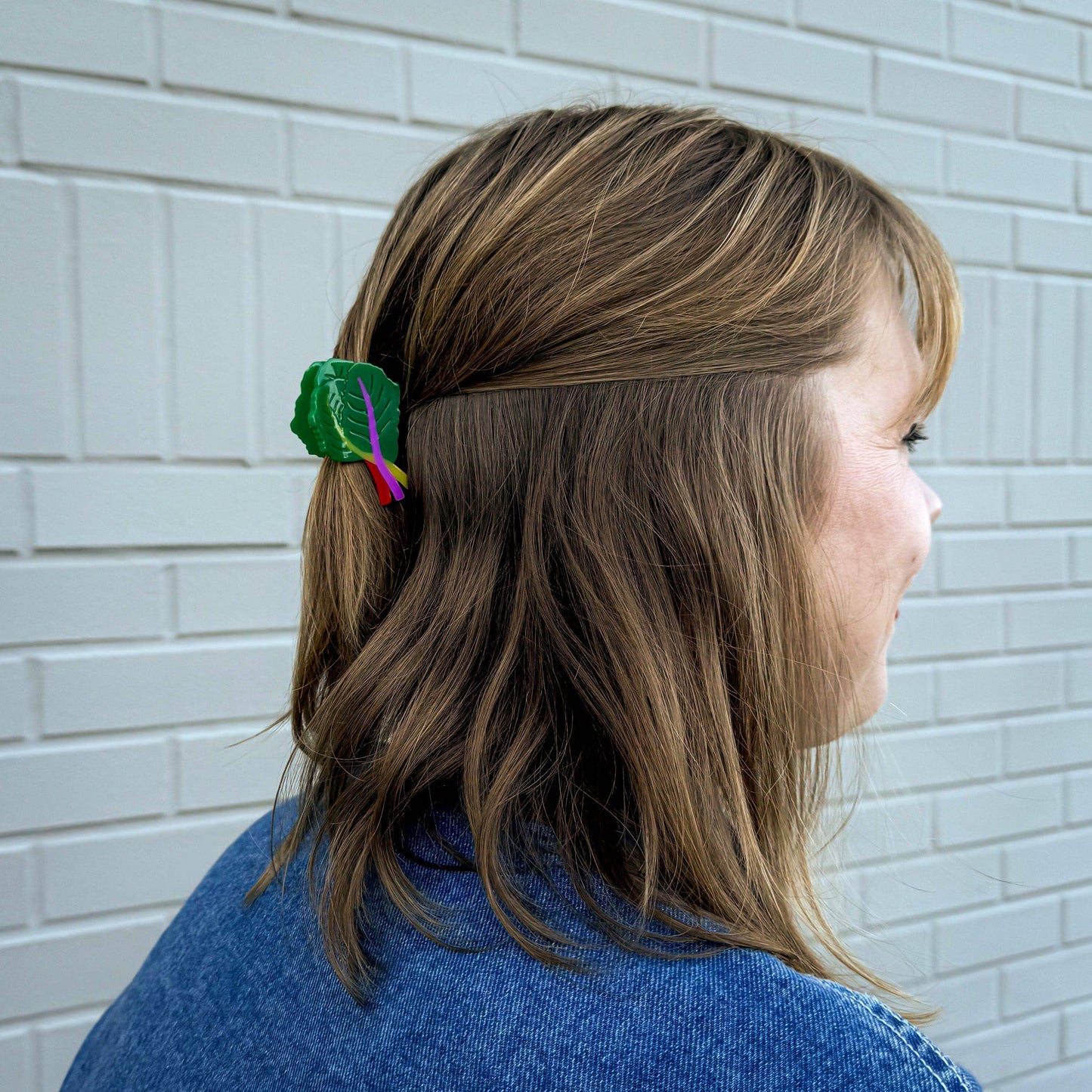 Jenny Lemons - Mini Rainbow Chard Hair Claw