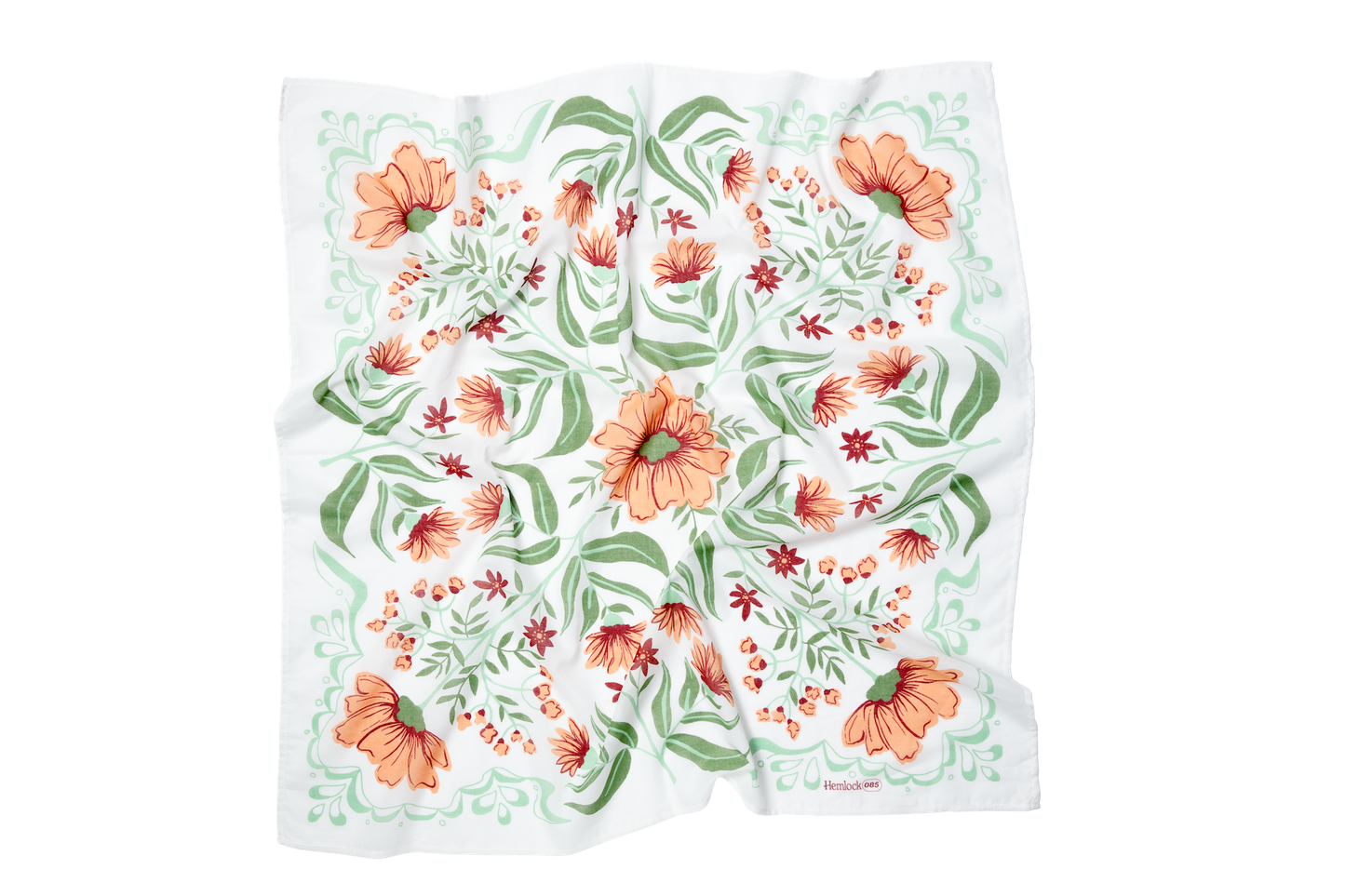 Handker - 34" Wild Rag Flora Bandana