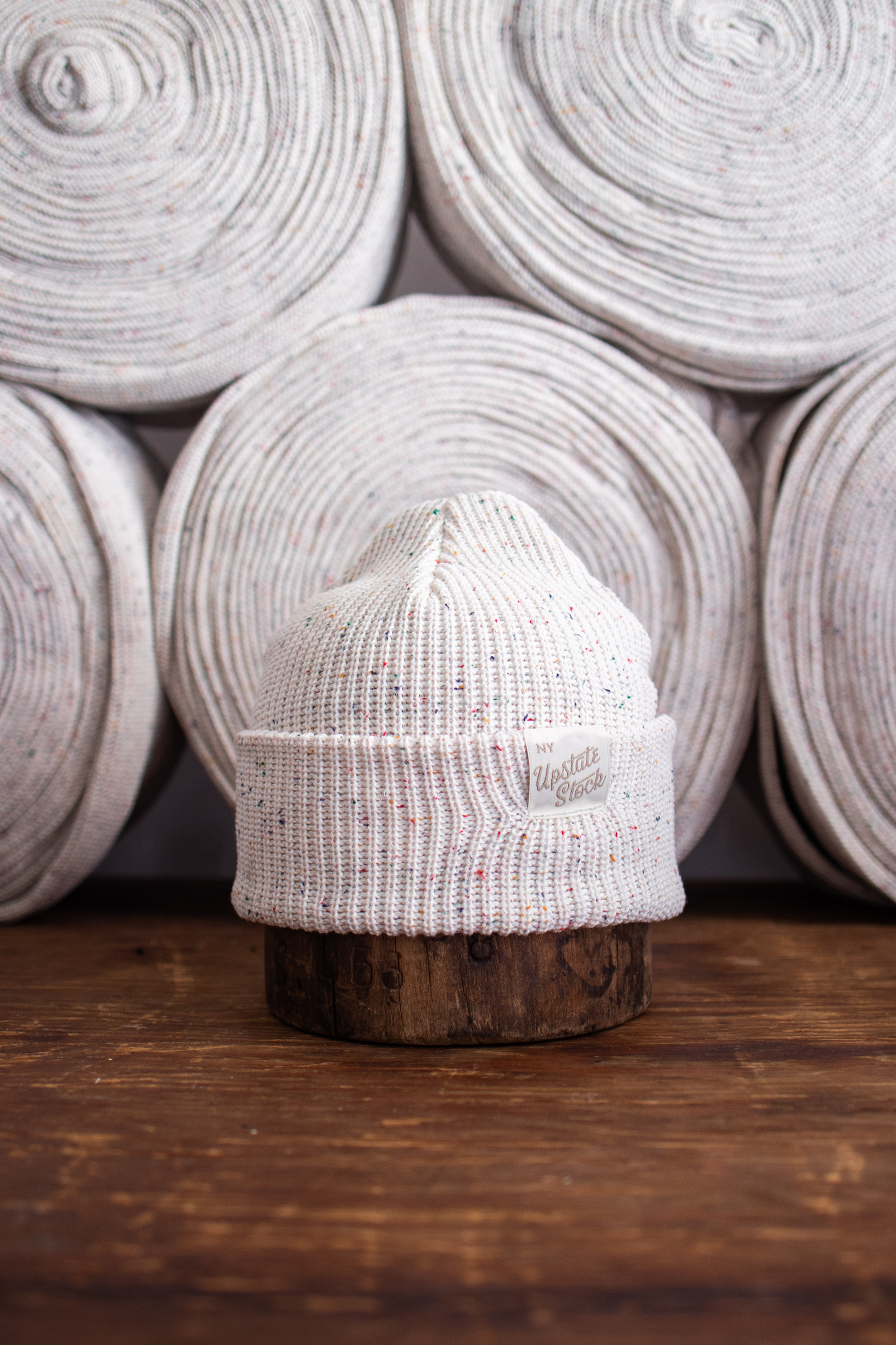 Upstate Stock - Confetti Super Fine Upcycled Cotton Watchcap