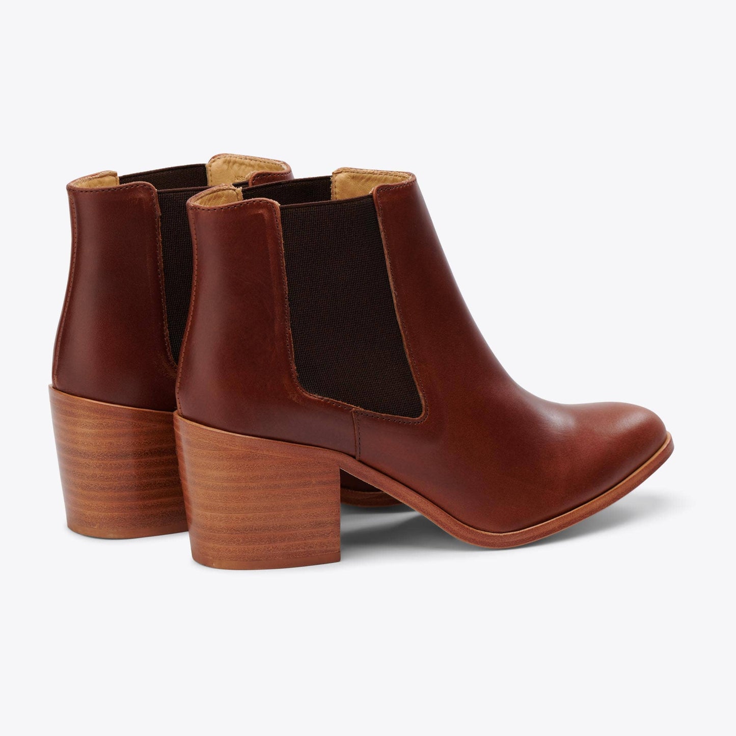 Nisolo Heeled Chelsea Boot Brandy