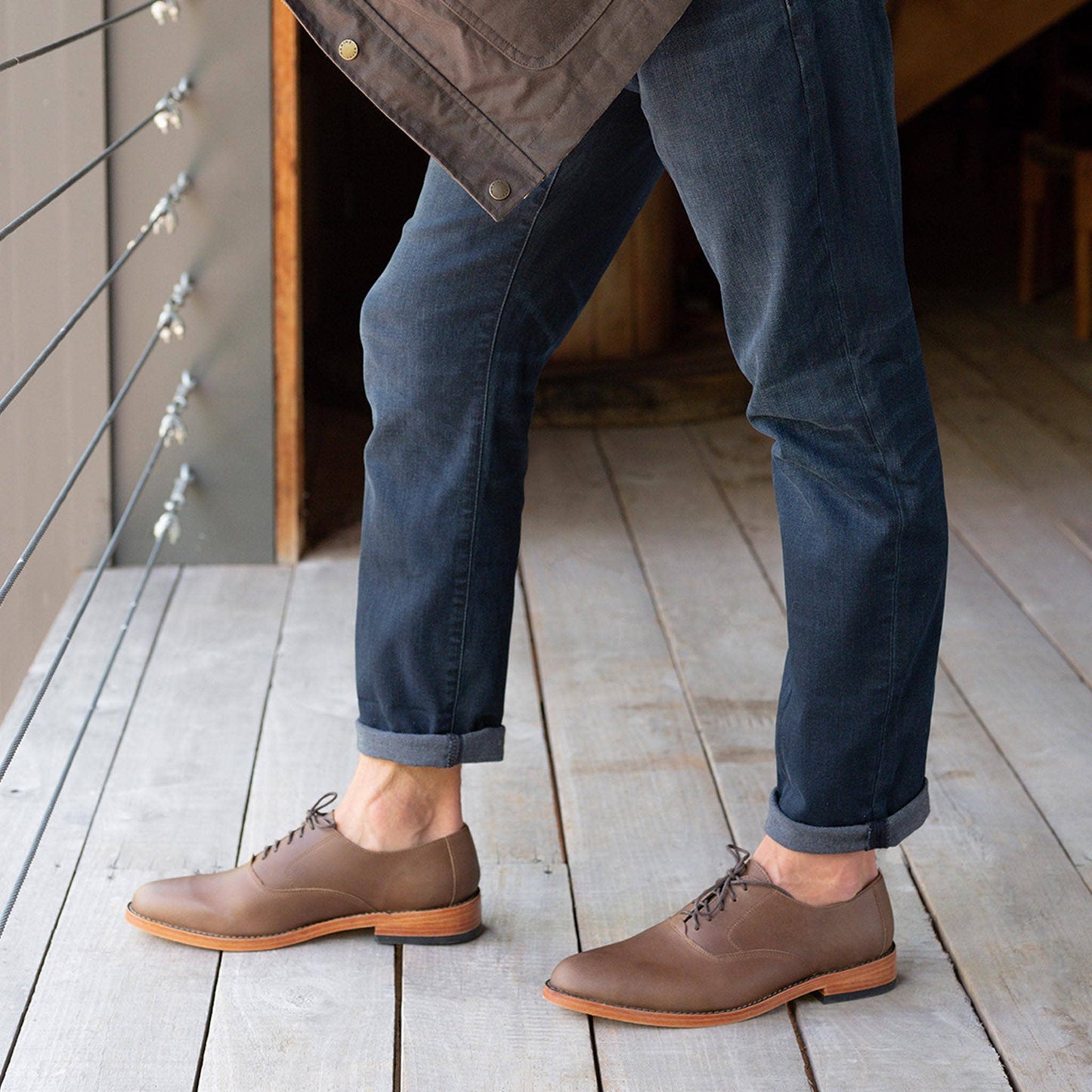 Nisolo Shoes - Everyday Oxford Brown