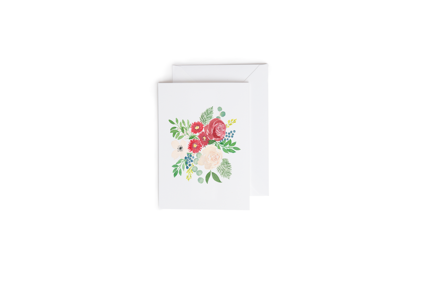 Good Sheila Holiday Bouquet Greeting Card
