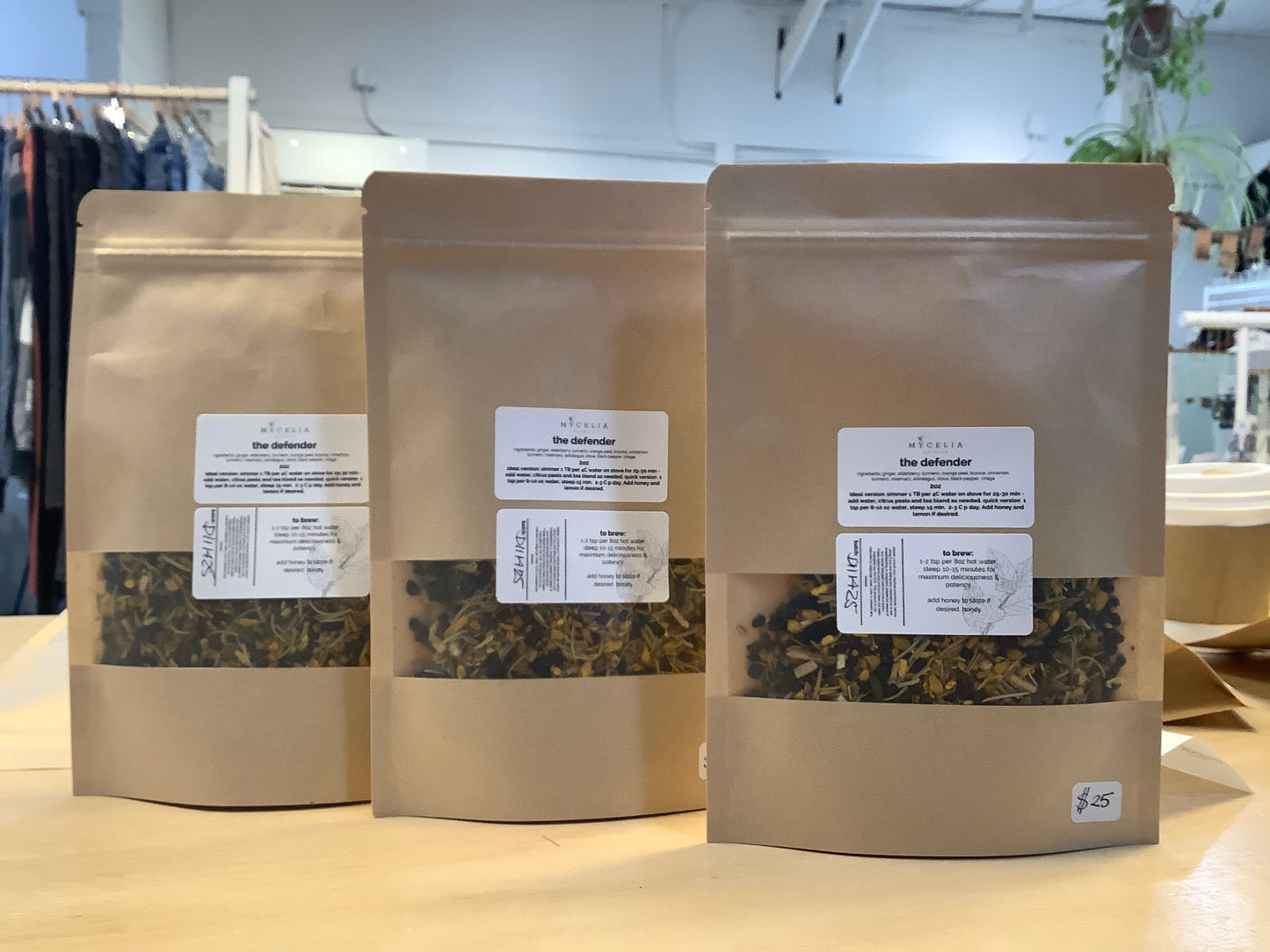 Mycelia tea Defender