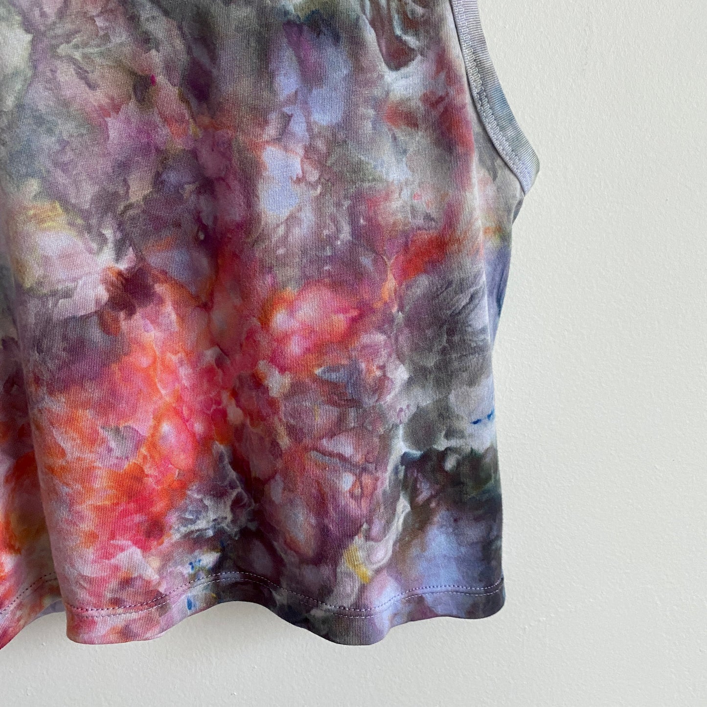 May and Mary Tie Dyed Loose Crop Tank - New Spring