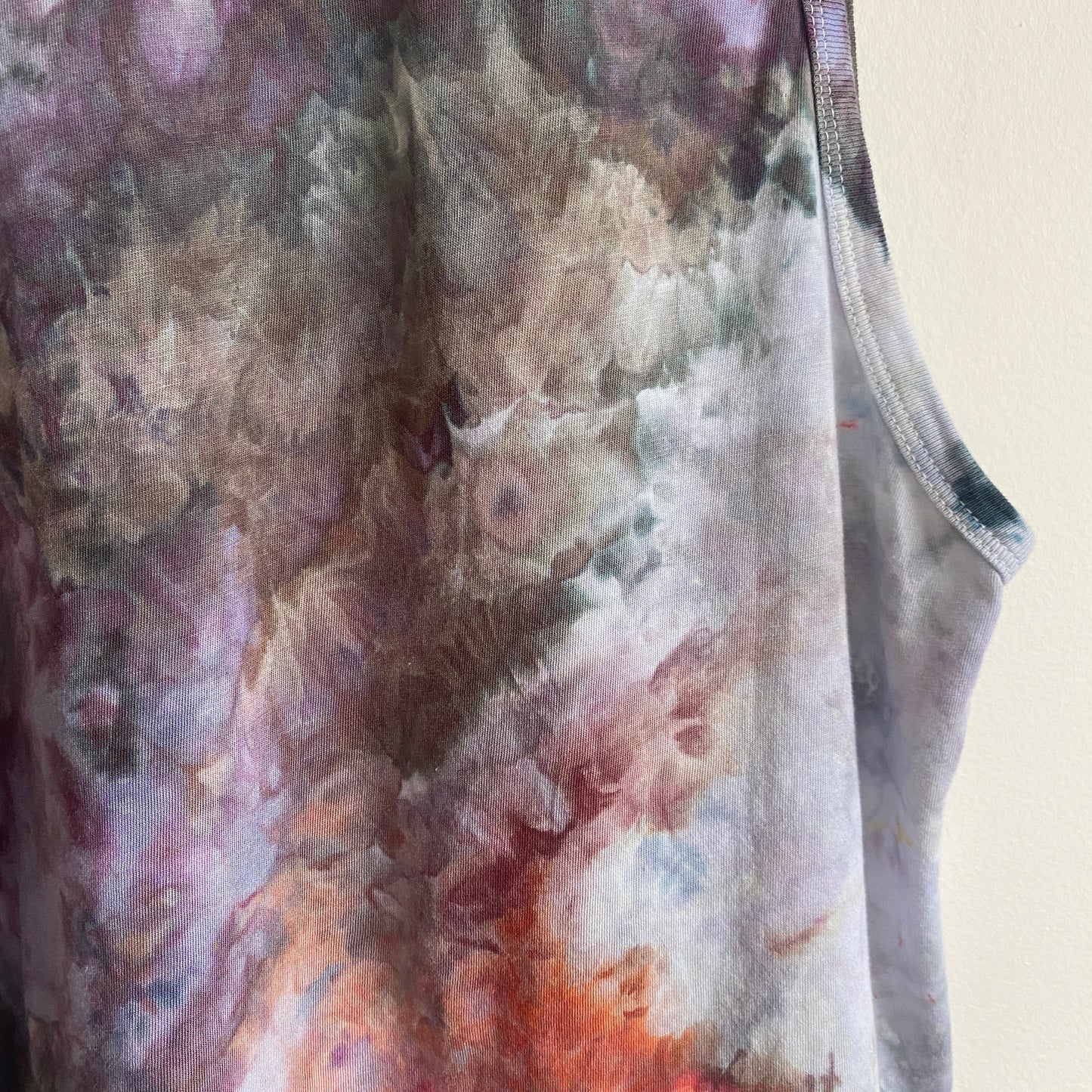May and Mary Tie Dyed Loose Crop Tank - New Spring