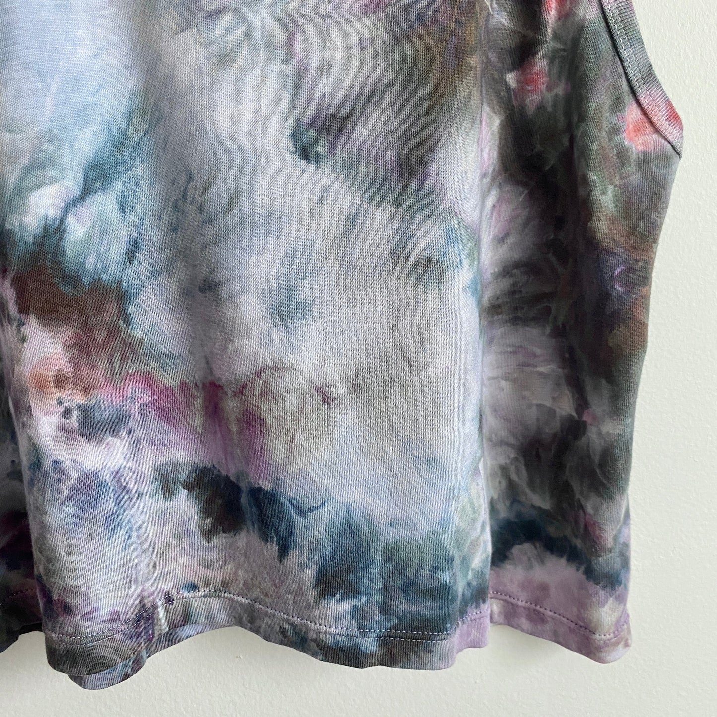 May and Mary Tie Dyed Loose Crop Tank - New Spring