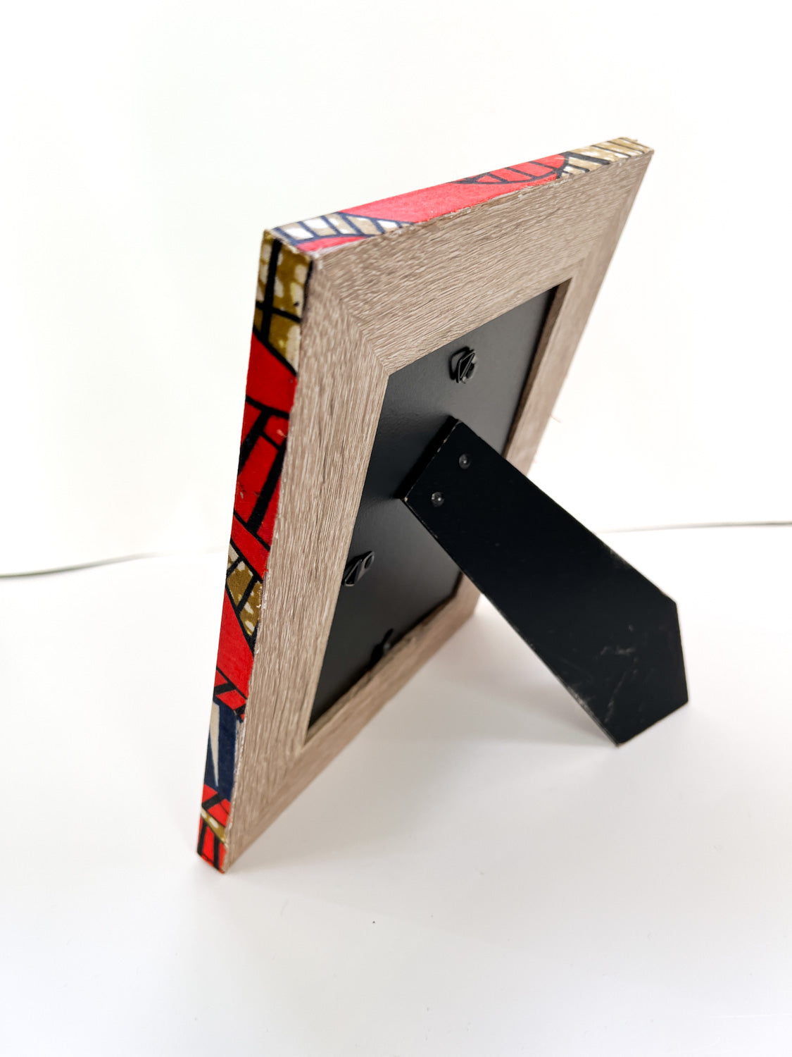 Ankara Picture Frame - large burnt orange