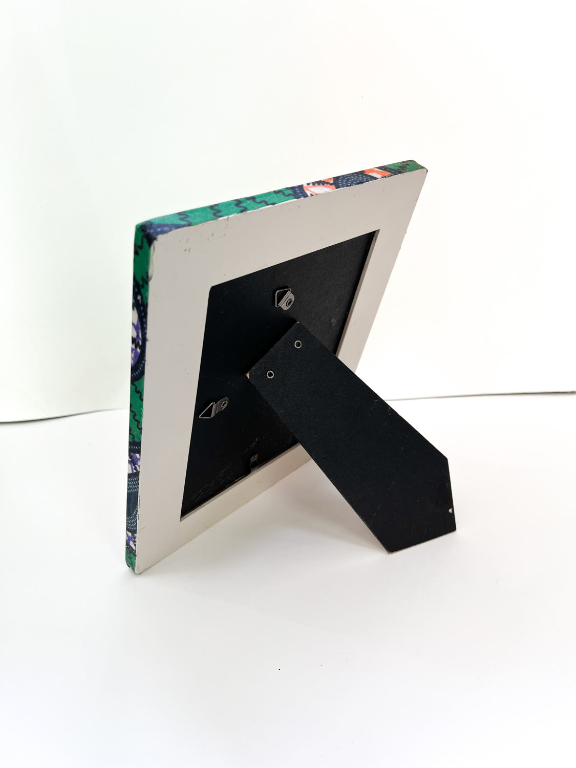 Ankara Picture Frame - medium green multicolor