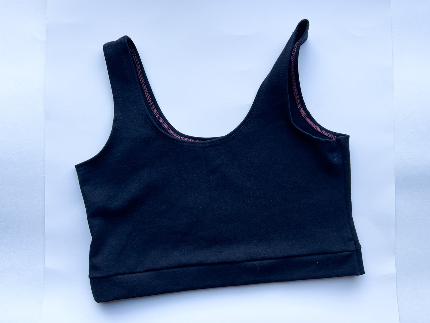 May and Mary Handmade Bra Top - Black