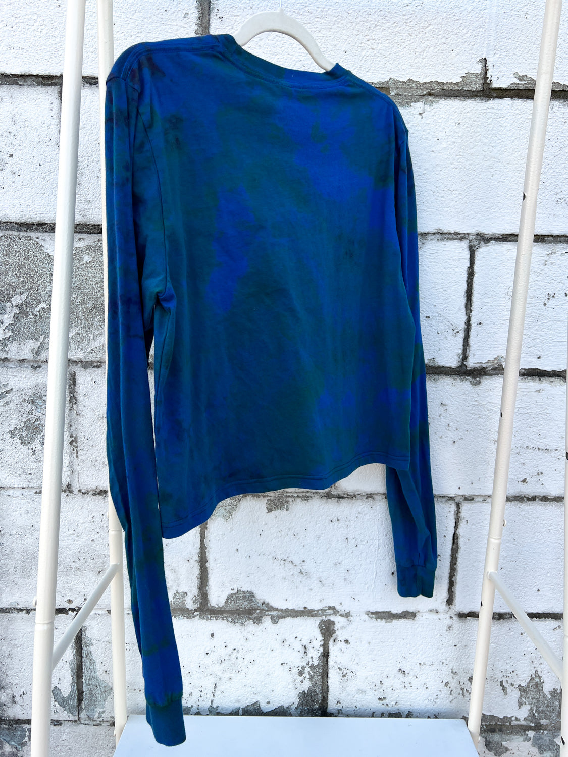 May and Mary Organic Cotton Long Sleeve Crop Tee - Earth