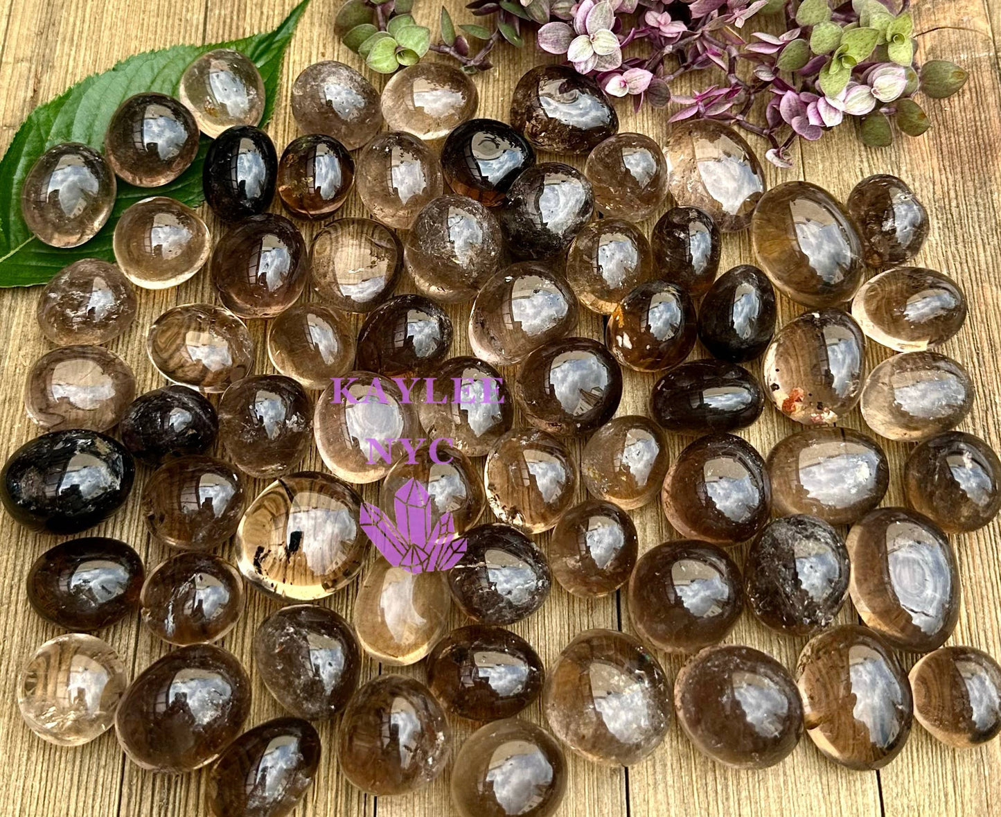 Natural Smoky Quartz Tumble Healing Energy