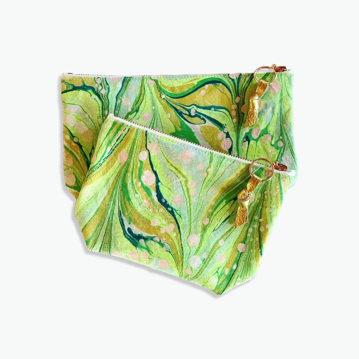 Love Mert Astral Marbled Pouch Ivy -small