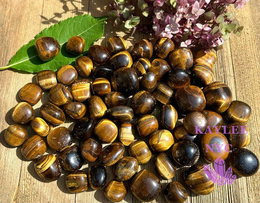 Tiger Eye Tumble Crystal