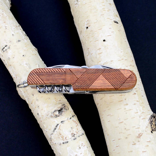 Otti Pocket Knife: "The Architect" + Feel Goods logo