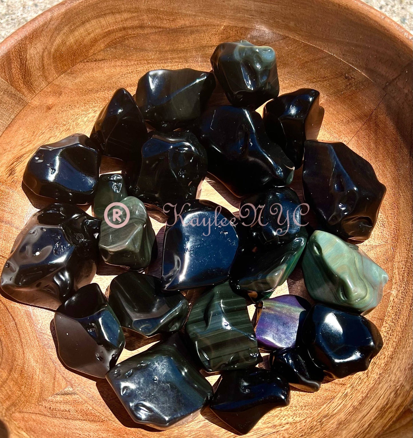 Rainbow Obsidian Tumble Crystal