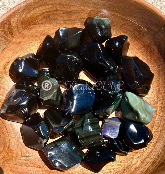 Rainbow Obsidian Tumble Crystal