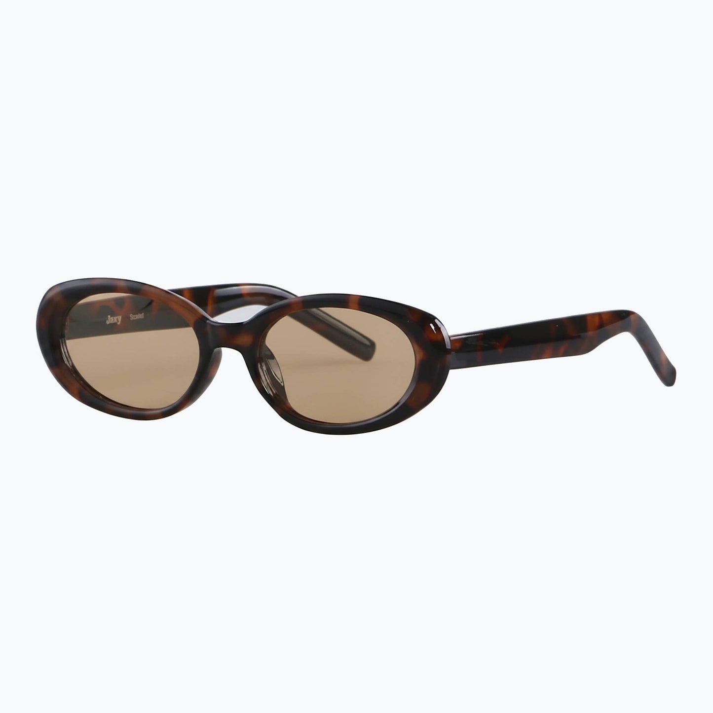 Scarlet by Jaxy - Vintage Polarized Oval Cat-Eye Sunglasses