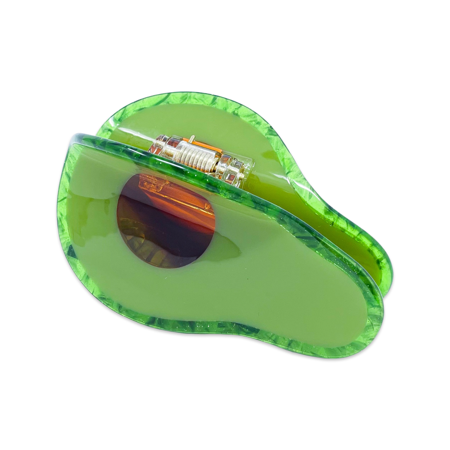 Jenny Lemons Midi Avocado Hair Claw Clip
