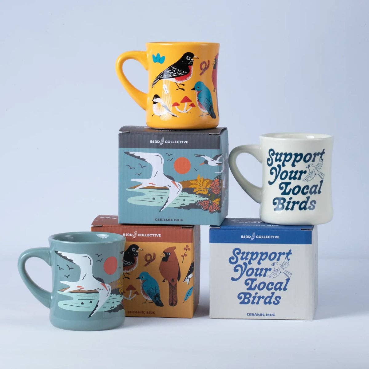 Bird Collective - Eastern Backyard Birds Ceramic Mug