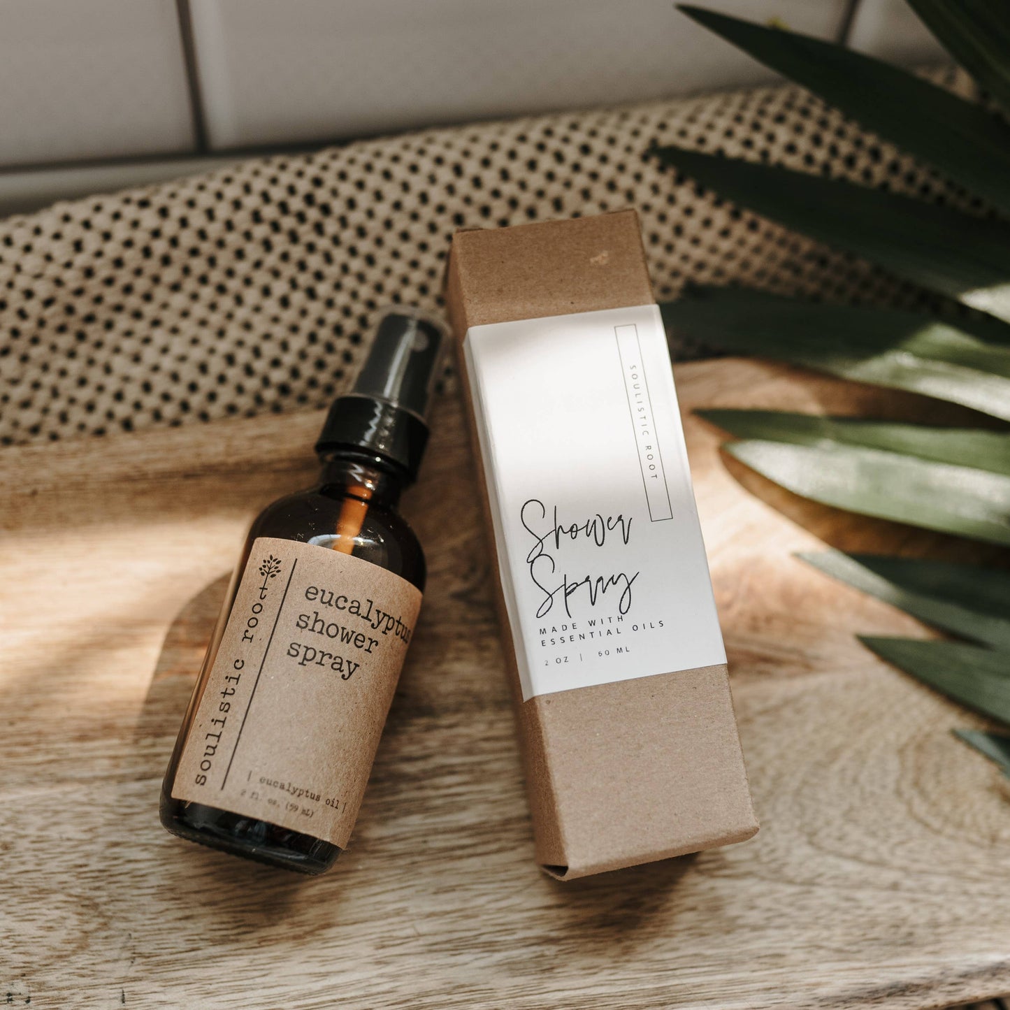 Soulistic Root - Eucalyptus Shower Spray | Aromatherapy Shower Steamer