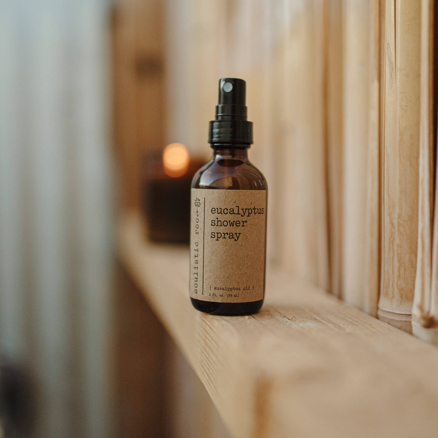 Soulistic Root - Eucalyptus Shower Spray | Aromatherapy Shower Steamer
