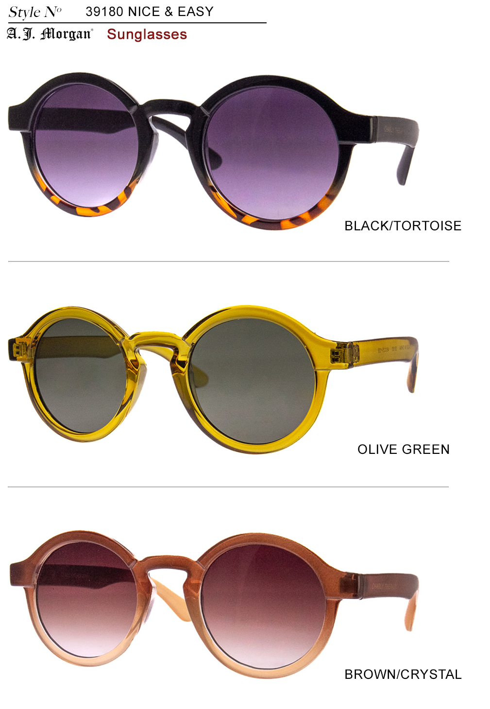 A.J. Morgan NICE & EASY - Sunglasses