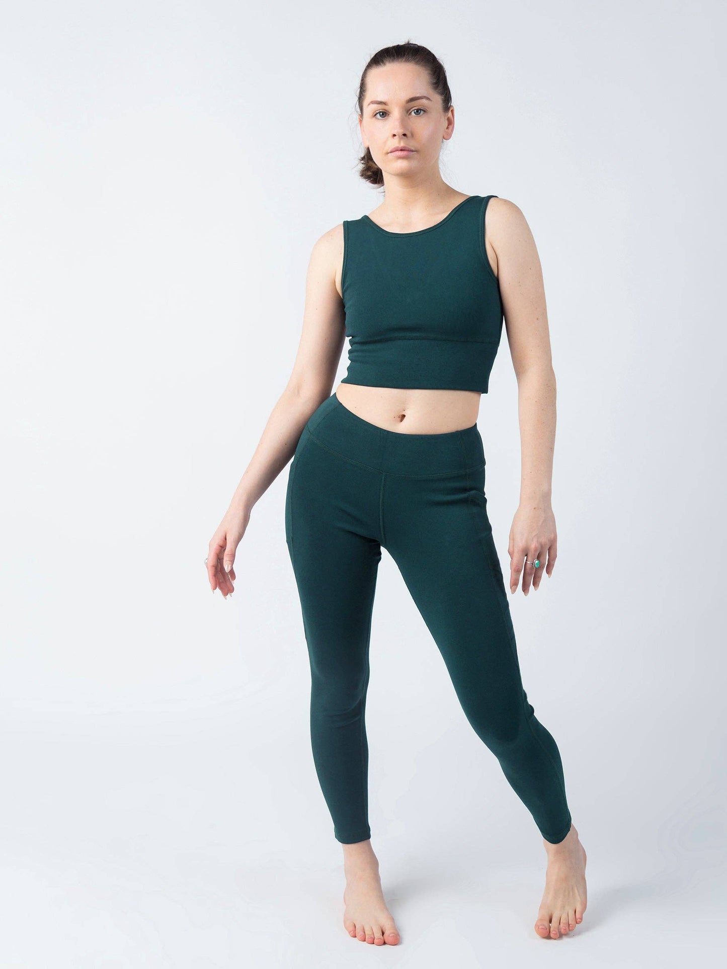 Happy Earth PlantTec™ Organic Leggings | Teal