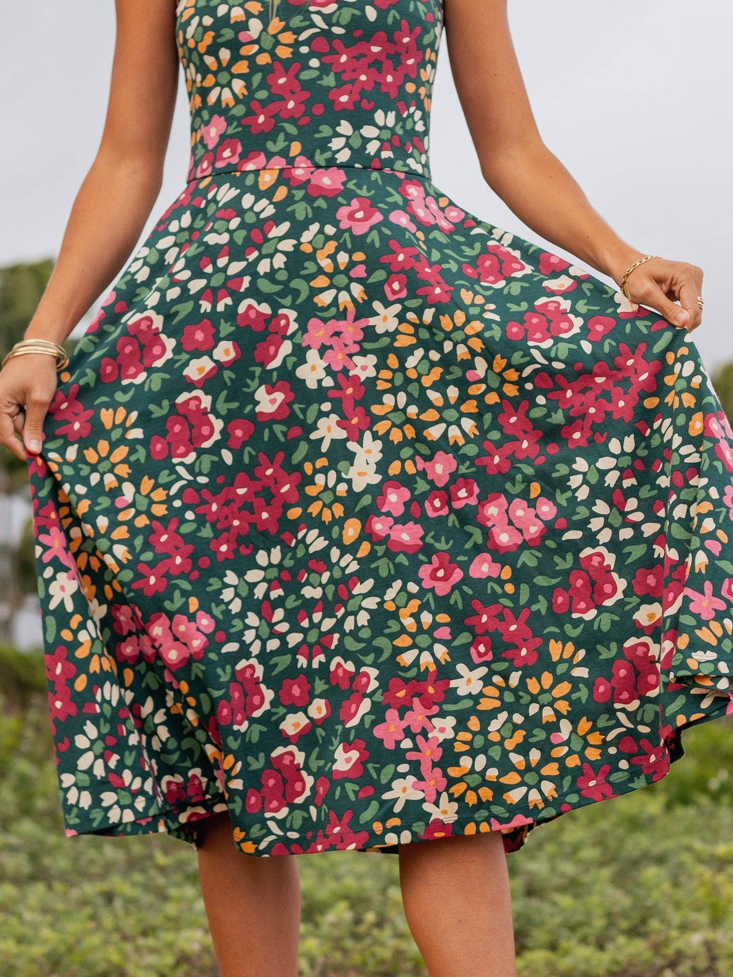 Happy Earth Lily Dress | Wildflowers